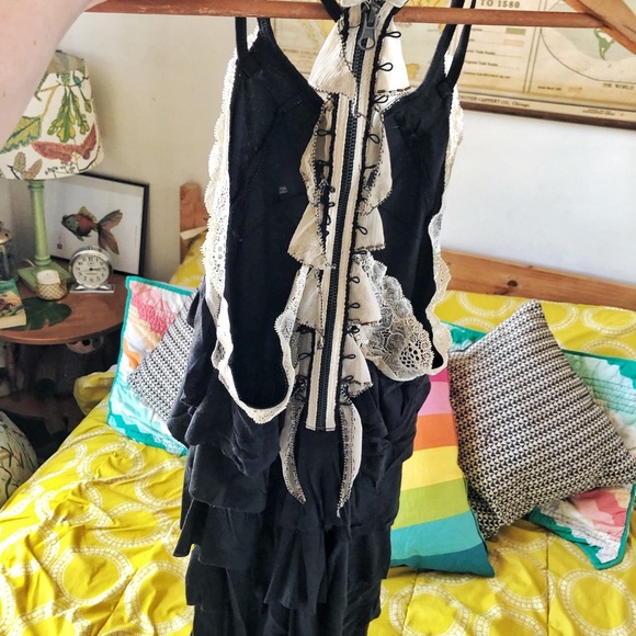 Free People Ruffle Mini Dress / Top - Picture 4 of 6